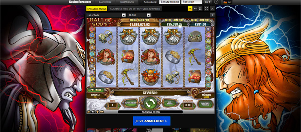 Casino Euro - Hall of Gods Casino Euro - Hall of Gods