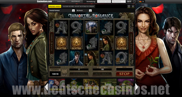 Immortal Romance Slot beim Casino Euro Immortal Romance Slot beim Casino Euro