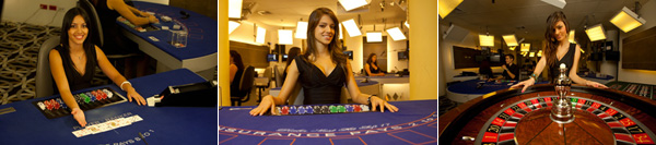 Attraktive Mitarbeiterinnen im Live Casino Attraktive Mitarbeiterinnen im Live Casino