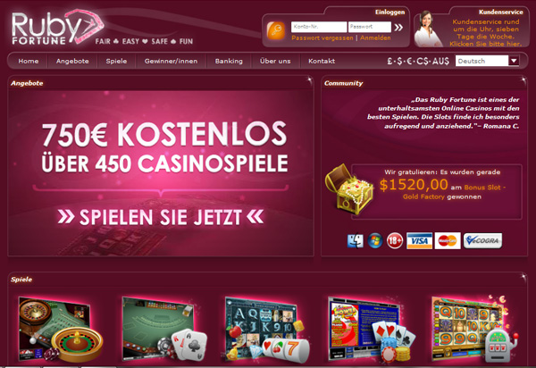 Ruby Fortune Casino Ruby Fortune Casino