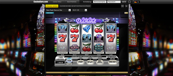 Retro Reels Diamond Glitz Slot Retro Reels Diamond Glitz Slot
