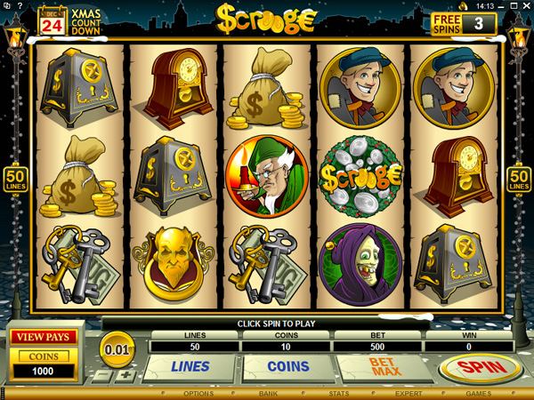 Video Slot Scrooge